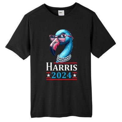 Flamingo Kamala Harris Chucks And Pearls Kamala Harris 2024 Tall Fusion ChromaSoft Performance T-Shirt