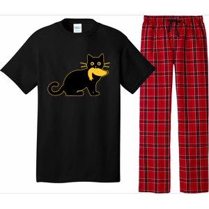 Funny Kamala Harris Cat Vs Donald Trump Hair 2024 Election Pajama Set