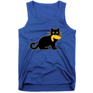 Funny Kamala Harris Cat Vs Donald Trump Hair 2024 Election Tank Top