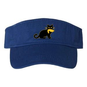 Funny Kamala Harris Cat Vs Donald Trump Hair 2024 Election Valucap Bio-Washed Visor