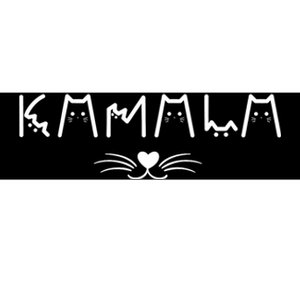 Funny Kamala Harris Cat Ladies And Cat Bumper Sticker