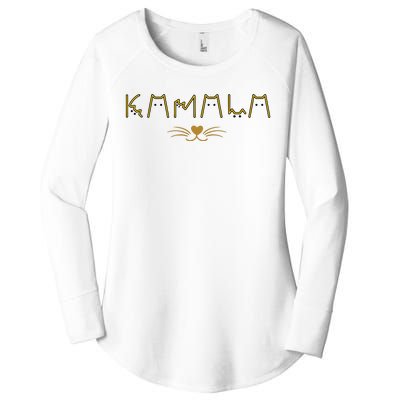 Funny Kamala Harris Cat Ladies And Cat Guy Women's Perfect Tri Tunic Long Sleeve Shirt