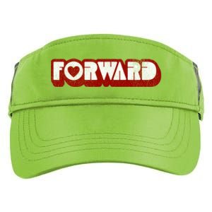 Forward Kamala Harris Tim Walz Waltz 2024 Gift Adult Drive Performance Visor