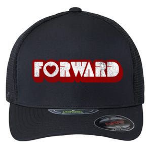 Forward Kamala Harris Tim Walz Waltz 2024 Gift Flexfit Unipanel Trucker Cap