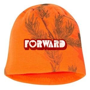 Forward Kamala Harris Tim Walz Waltz 2024 Gift Kati - Camo Knit Beanie