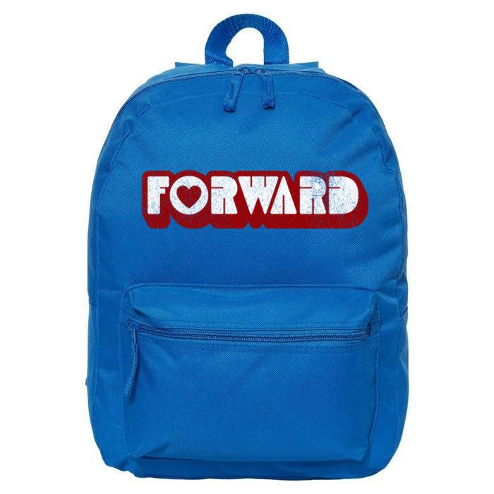 Forward Kamala Harris Tim Walz Waltz 2024 Gift 16 in Basic Backpack