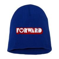 Forward Kamala Harris Tim Walz Waltz 2024 Gift Short Acrylic Beanie