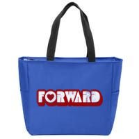 Forward Kamala Harris Tim Walz Waltz 2024 Gift Zip Tote Bag