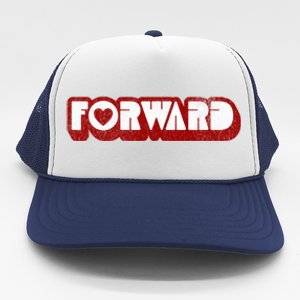 Forward Kamala Harris Tim Walz Waltz 2024 Gift Trucker Hat