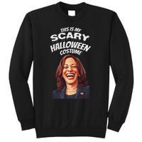 Funny Kamala Harris Scary Halloween Gag President Costume Sweatshirt