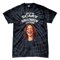 Funny Kamala Harris Scary Halloween Gag President Costume Tie-Dye T-Shirt