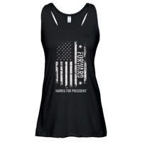 Forward Kamala Harris Usa Flag Ladies Essential Flowy Tank