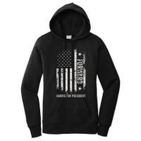 Forward Kamala Harris Usa Flag Women's Pullover Hoodie