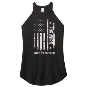 Forward Kamala Harris Usa Flag Women's Perfect Tri Rocker Tank