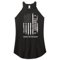 Forward Kamala Harris Usa Flag Women's Perfect Tri Rocker Tank