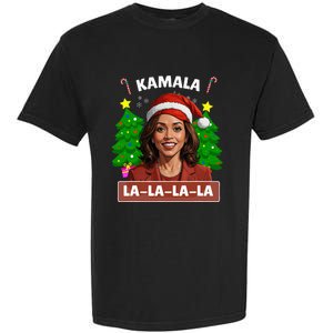 Funny Kamala Harris 2024 Christmas Comma La Xmas Garment-Dyed Heavyweight T-Shirt