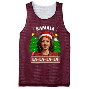 Funny Kamala Harris 2024 Christmas Comma La Xmas Mesh Reversible Basketball Jersey Tank