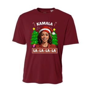 Funny Kamala Harris 2024 Christmas Comma La Xmas Performance Sprint T-Shirt