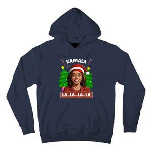 Funny Kamala Harris 2024 Christmas Comma La Xmas Tall Hoodie