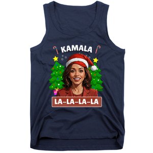 Funny Kamala Harris 2024 Christmas Comma La Xmas Tank Top