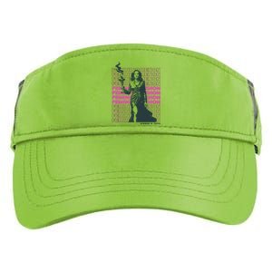 Femininomenon Kamala Harris Colorful Text Adult Drive Performance Visor