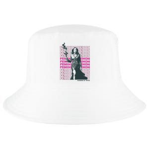 Femininomenon Kamala Harris Colorful Text Cool Comfort Performance Bucket Hat