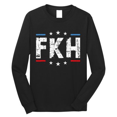 Foxtrot Kilo Hotel Fkh Funny Kamala Long Sleeve Shirt