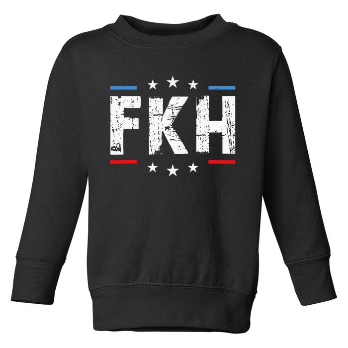 Foxtrot Kilo Hotel Fkh Funny Kamala Toddler Sweatshirt