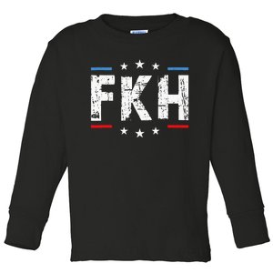 Foxtrot Kilo Hotel Fkh Funny Kamala Toddler Long Sleeve Shirt