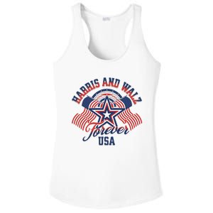 Forever Kamala Harris Tim Walz Waltz Ladies PosiCharge Competitor Racerback Tank