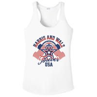 Forever Kamala Harris Tim Walz Waltz Ladies PosiCharge Competitor Racerback Tank