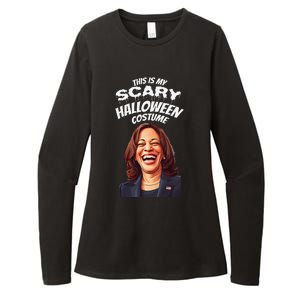 Funny Kamala Harris Scary Halloween Gag President Costume Womens CVC Long Sleeve Shirt