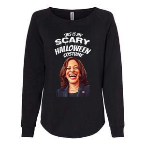 Funny Kamala Harris Scary Halloween Gag President Costume Womens California Wash Sweatshirt