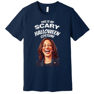 Funny Kamala Harris Scary Halloween Gag President Costume Premium T-Shirt