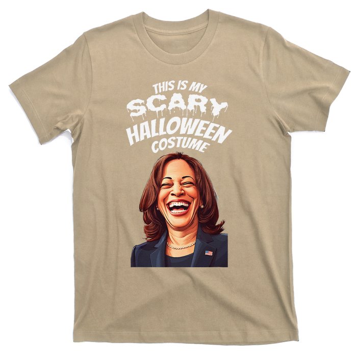 Funny Kamala Harris Scary Halloween Gag President Costume T-Shirt