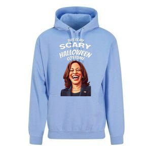 Funny Kamala Harris Scary Halloween Gag President Costume Unisex Surf Hoodie