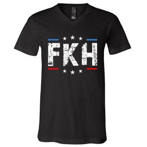 Foxtrot Kilo Hotel Fkh Funny Kamala V-Neck T-Shirt