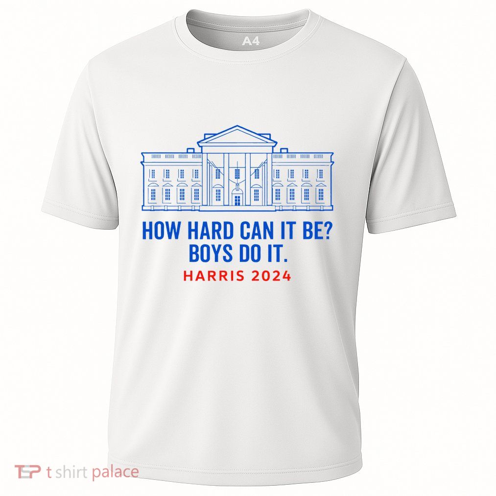 Funny Kamala Harris President How Hard Can It Be Do It Cooling Performance Crew T-Shirt