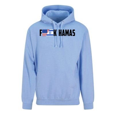 F K Hamas Pray For Israel Strong Usa And Israel Flag Unisex Surf Hoodie