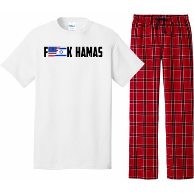 F K Hamas Pray For Israel Strong Usa And Israel Flag Pajama Set