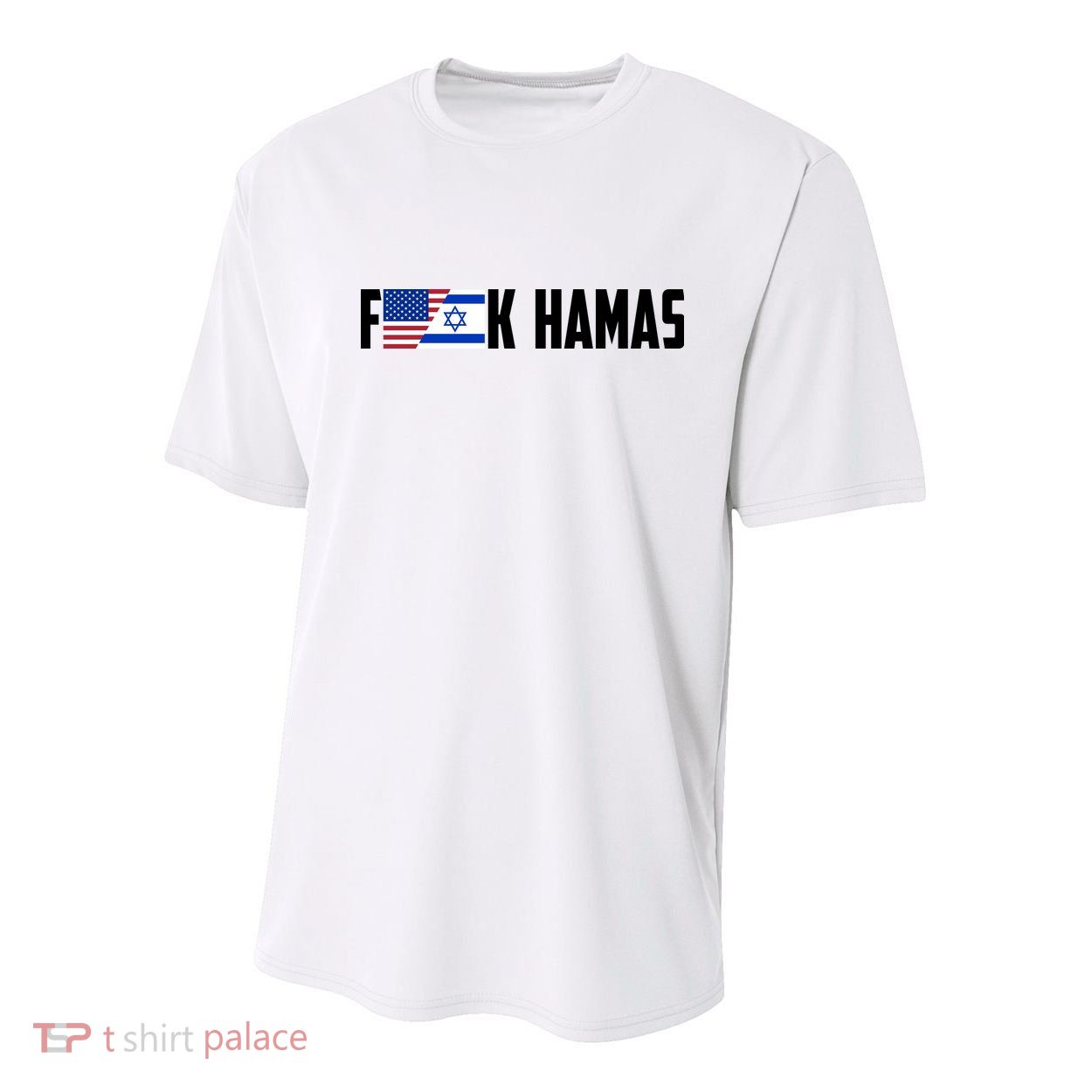 F K Hamas Pray For Israel Strong Usa And Israel Flag Youth Performance Sprint T-Shirt
