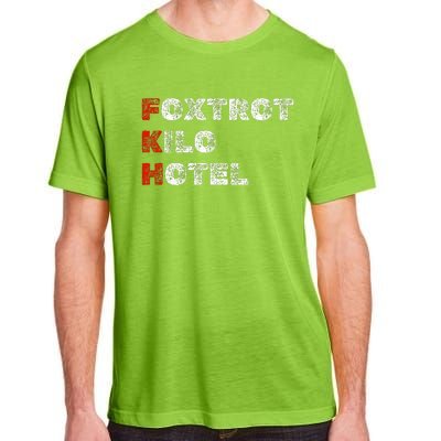 Foxtrot Kilo Hotel Fkh Adult ChromaSoft Performance T-Shirt