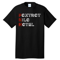 Foxtrot Kilo Hotel Fkh Tall T-Shirt