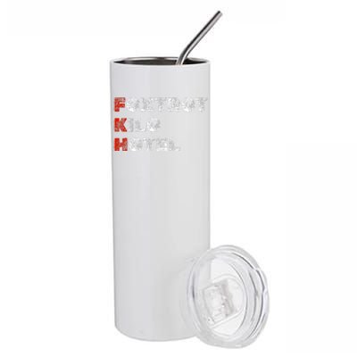 Foxtrot Kilo Hotel Fkh Stainless Steel Tumbler