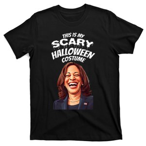 Funny Kamala Harris Scary Halloween Gag President Costume T-Shirt