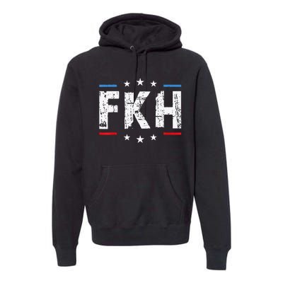 Foxtrot Kilo Hotel Fkh Funny Kamala Premium Hoodie