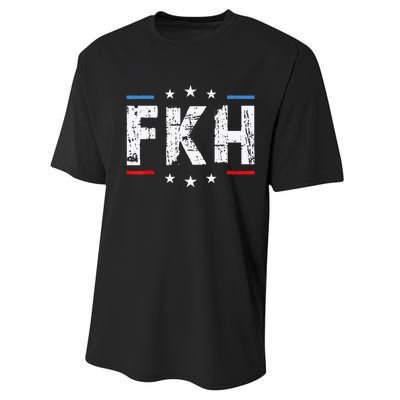 Foxtrot Kilo Hotel Fkh Funny Kamala Performance Sprint T-Shirt