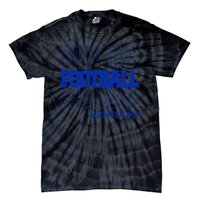 Football Kentucky In Modern Stacked Lettering Tie-Dye T-Shirt