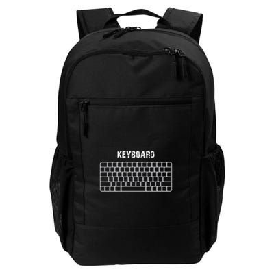Familiar Keyboard Image In TodayS Life Daily Commute Backpack