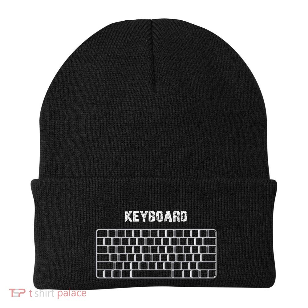Familiar Keyboard Image In TodayS Life Knit Cap Winter Beanie